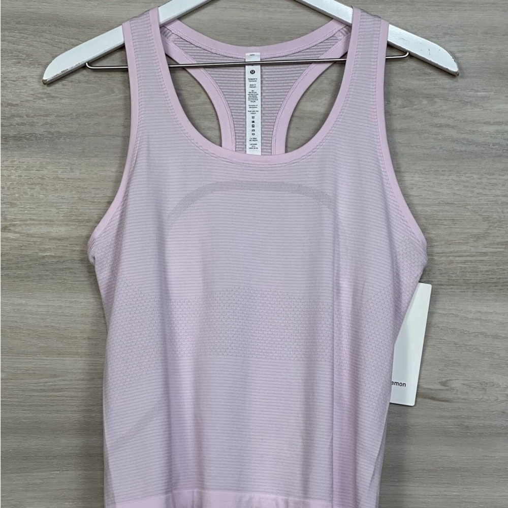 Lululemon Light Pink Racerback Tank Top